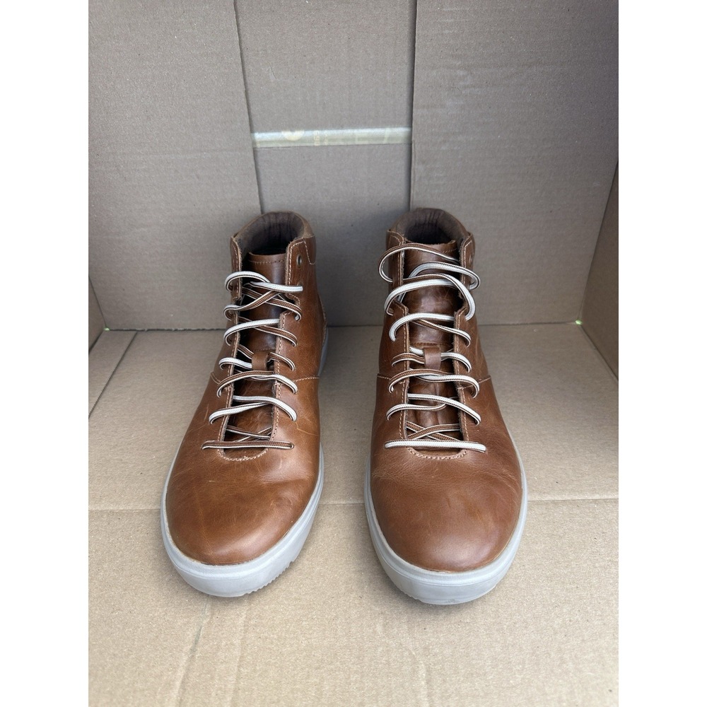 Merrell Around Town Women's Boots Brown Sugar Leather Lace Up US 8 - Picture 3 of 8